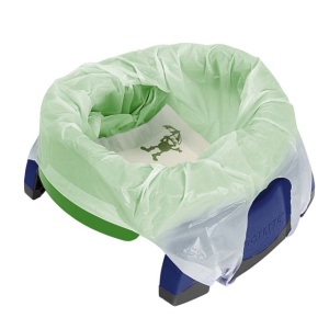 Potette Plus, Pungi biodegradabile pentru olita portabila, 10 buc/set