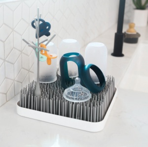Suport uscare accesorii bebelus, GRASS, gri, BOON