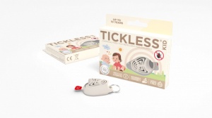TICKLESS Baby Anti capuse - Repelent ultrasonic anticapuse pentru copii 0-5 ani - culoare alb