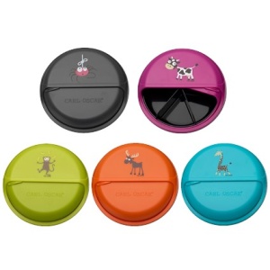 Caserola compartimentata SnackDISC, Carl Oscar, bleu