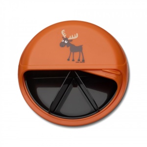 Caserola compartimentata SnackDISC, Carl Oscar, orange