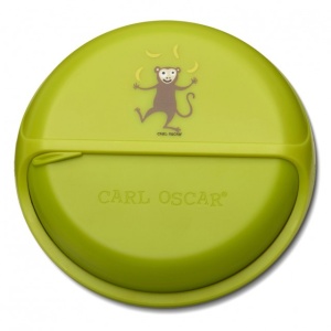 CARL OSCAR - caserola compartimentata BentoDISC™ lime
