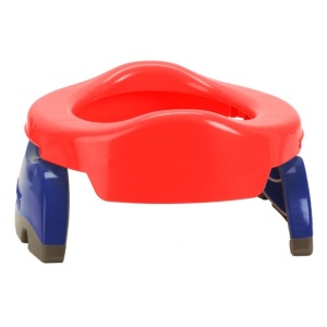 PACHET PROMO - Olita portabila culoarea rosie Potette Plus + Pungi biodegradabile de unica folosinta - 30 buc/set