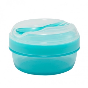 CARL OSCAR N'Ice Cup™ 0.3 l caserola compartimentata cu disc de racire culoare bleu