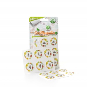 Los Mosquitos - stickere aromatizate cu citronella, model summer - set 30 buc