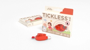 TICKLESS Anti capuse - Repelent ultrasonic anticapuse pentru copii - culoare: orange