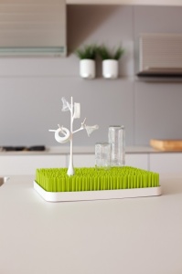 Boon, accesoriu uscare vase bebelus, Twig, alb, nu contine ftalati