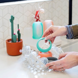 BOON - cos CLUTCH gri pentru masina de spalat vase