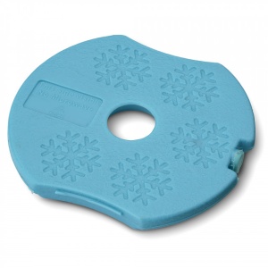 Caserola compartimentata N'Ice Box cu disc racire, Carl Oscar, bleu