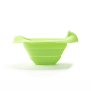 Liner reutilizabil silicon verde pentru olita portabila Potette Plus și Potette Premium 1