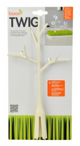 Boon, accesoriu uscare vase bebelus, Twig, alb, nu contine ftalati