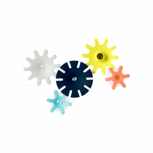 BOON - COGS - set 5 jucarii de baie de construit