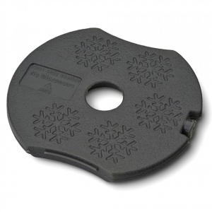 Caserola compartimentata N'Ice Box cu disc racire, Carl Oscar, gri