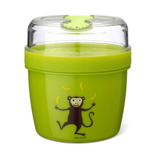 Caserola compartimentata N'Ice Cup L cu disc racire, Carl Oscar, lime