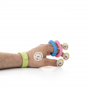 Los Mosquitos - stickere aromatizate cu citronella, model summer - set 30 buc