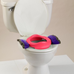 PACHET PROMO - Olita portabila culoarea roz Potette Plus + Pungi biodegradabile de unica folosinta - 30 buc/set