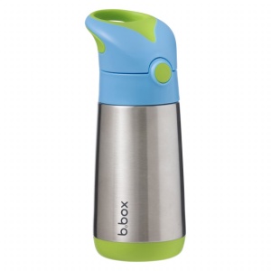 Termos cu pai B.Box, 350 ml, +12 luni, albastru cu verde