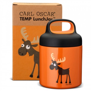 Termos pentru mancare bebelusi, etans, Carl Oscar, orange