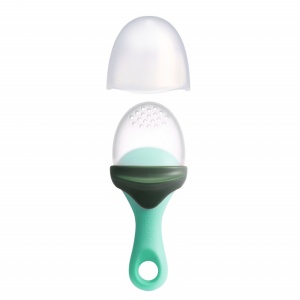 BOON - PULP - dispozitiv de hranire din silicon culoare vernil + navy