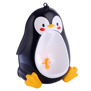 KidsCenter, Pisoar in forma de pinguin pentru baietei, 388g, 12 luni+, PP si PVC