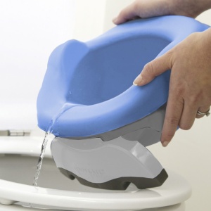 Potette Plus, Liner reutilizabil pentru olita portabila, silicon, albastru