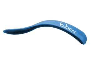 Set 2 lingurițe flexibile de silicon B.Box, albastru si roșu