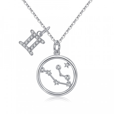 Colier Din Argint Constelatia Gemeni Silver cod ARG382Gemeni