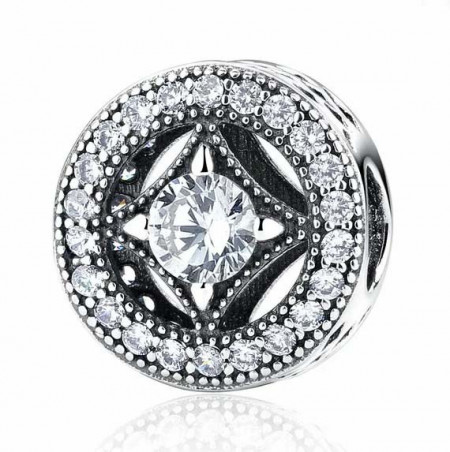 Talisman din argint cu cristale de Epoca Cha1096