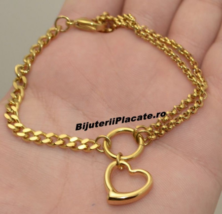 Bratara Inox Dama -HEART- BF955