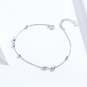 Bratara din argint -HEART BRACELET- Arg307C