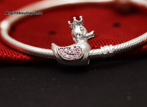 CHARM ARGINT 925 -DUCK QUEEN- Roz CHA1060
