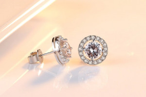 Set cercei si colier din argint S925 in stil clasic Set358A