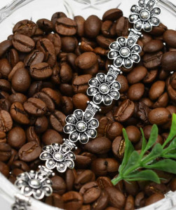 Bratara Argint Lucrata Manual Flower ARG393A