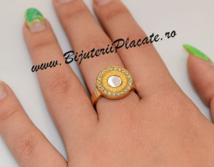 Inel Inox Model BVLGARI