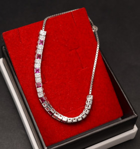 Bratara Din Argint Sparkling --PLAIN AFFECTION --ARG277D