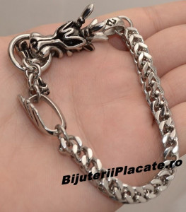 Bratara Inox Solida Dragon Cod B850