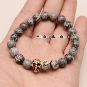 BRATARA - SKULL - VINTAGE- MODEL DEOSEBIT B897D