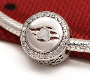 CHARM ARGINT 925 - WAVES- CHA1028