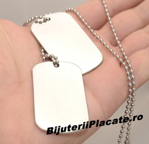 Lant inox Army(Dog Tag) cod LC51