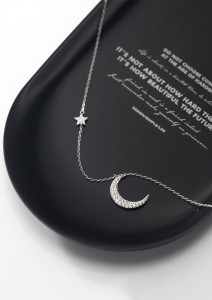 Lantisor Argint Moon&Star---LUNA&STEA--- ARG07A