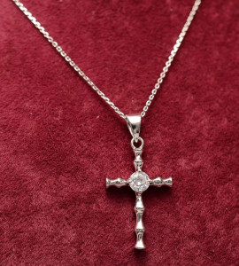 Lantisor si Cruciulita Din Argint Cod Arg139
