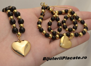 Pandantiv+Lantisor+Cercei+ Bratara cod 296