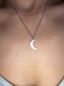 Lantisor Inox Argintiu LUNA - N238