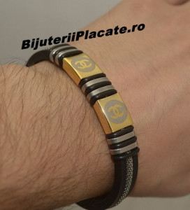 Bratara Barbati Inox -CHANEL- B944