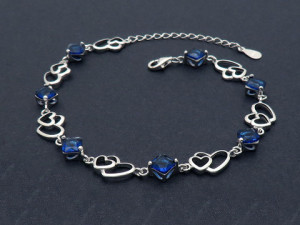 Bratara din argint Beautiful Fashion Blue Arg218