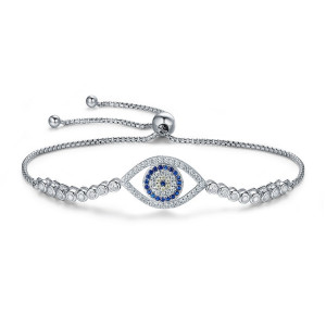 Bratara din Argint --BLUE EYES Tennis--- ARG383A