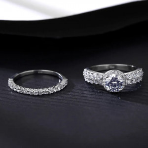 Inel Argint Set 2 in 1 Lady Thin Stack-- ARG357H