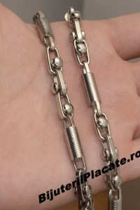 Lant inox Argintiu L76