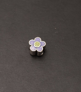 Charm 4 Culori Roz/Turcoaz/Mov/Verde -FLOARE-- CHA1071