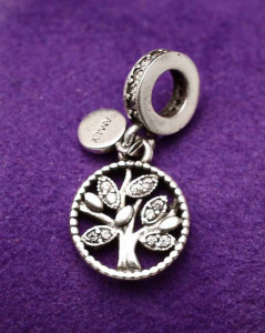 CLIPS ARGINT S925-TREE OF LIFE- Family-CHA1019